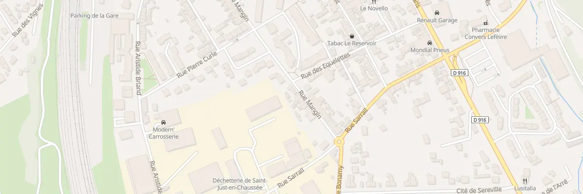 Plan du 66 Rue Mangin à Saint-Just-en-Chaussée