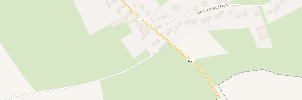 Plan du 50 Rue de Monchy à La Thieuloye