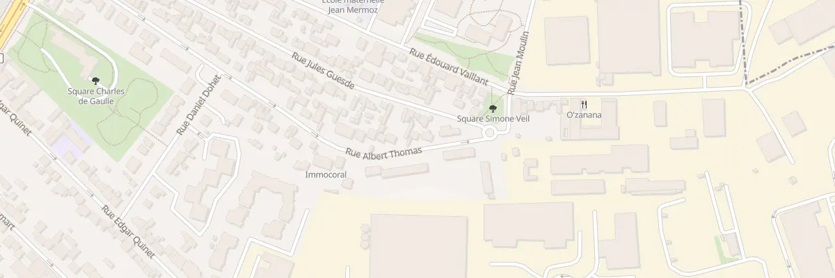 Plan du 67 Rue Albert Thomas au Bourget