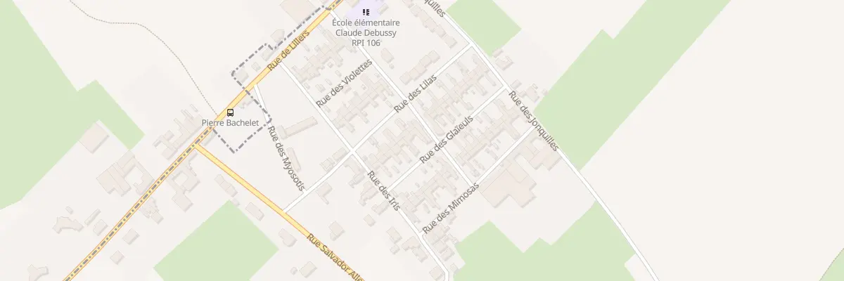 Plan du 14 Rue des Glaieuls à Ferfay