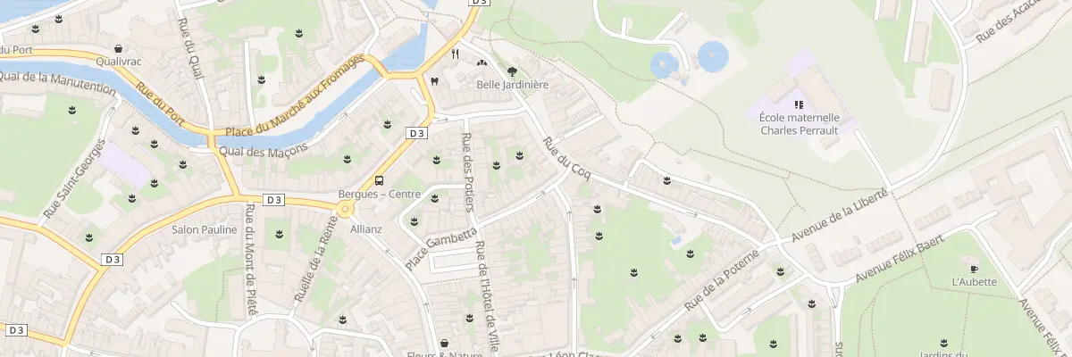 Plan du 17 Rue des Capucins à Bergues