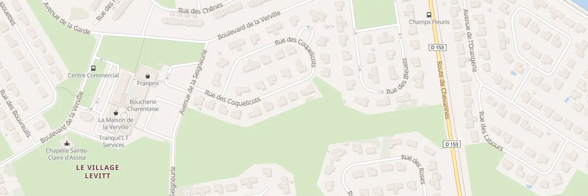 Plan du 16 Rue des Coquelicots à Mennecy