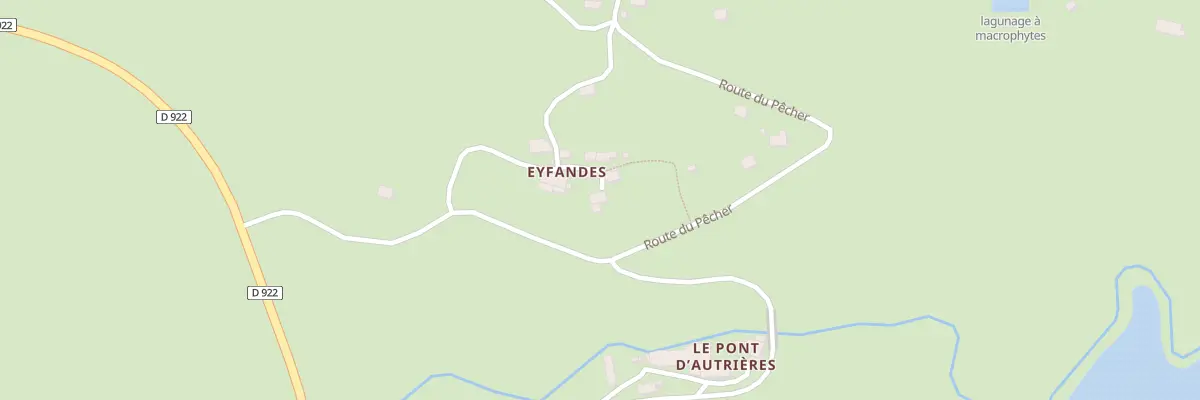 Plan du 5044 Eyfandes à Saint-Chamant