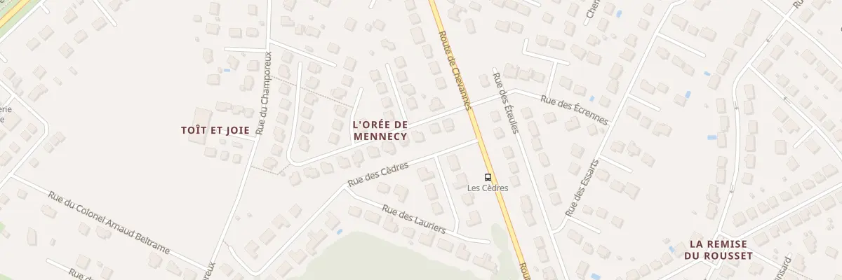 Plan du 5 Rue des Mélèzes à Mennecy