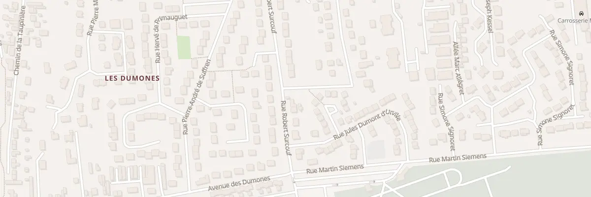 Plan du 27 Rue Robert Surcouf à Bourges