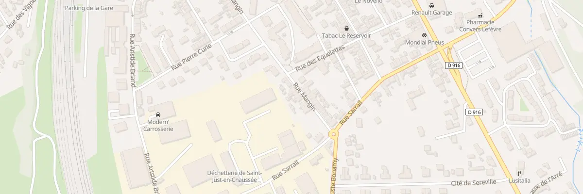 Plan du 70 Rue Mangin à Saint-Just-en-Chaussée