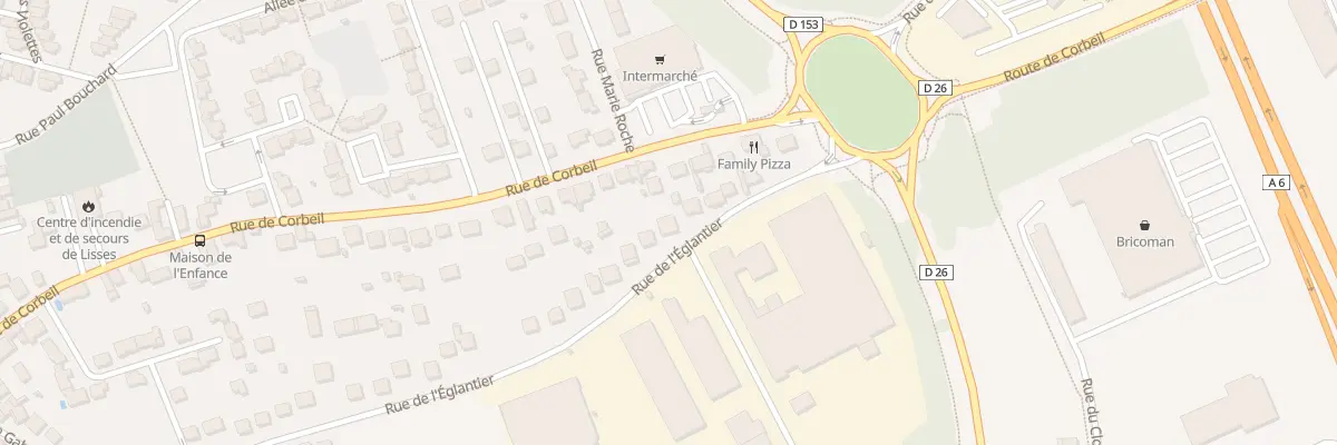 Plan du 57 Rue de l’Eglantier à Lisses