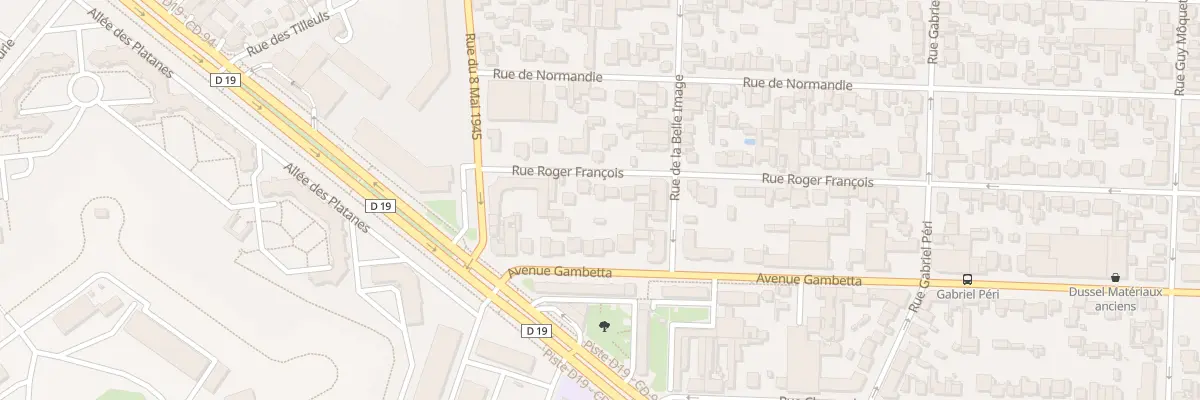 Plan du 14 Rue Roger François à Maisons-Alfort