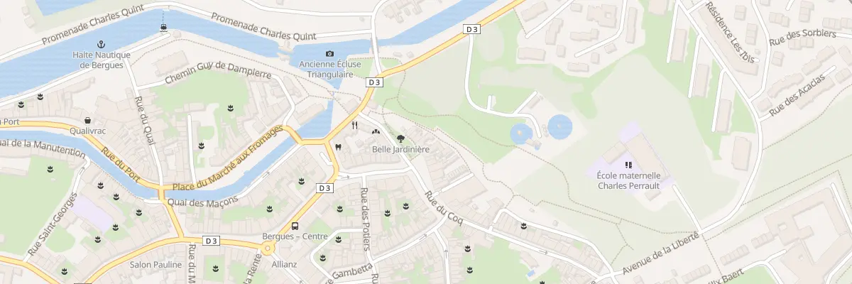 Plan du 32 Rue du Coq à Bergues