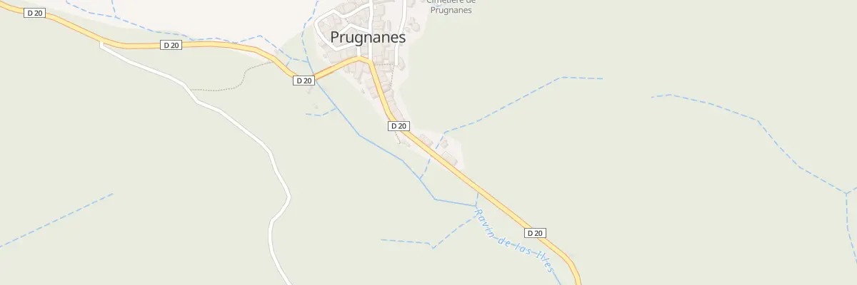 Plan du 30 Le Village à Prugnanes