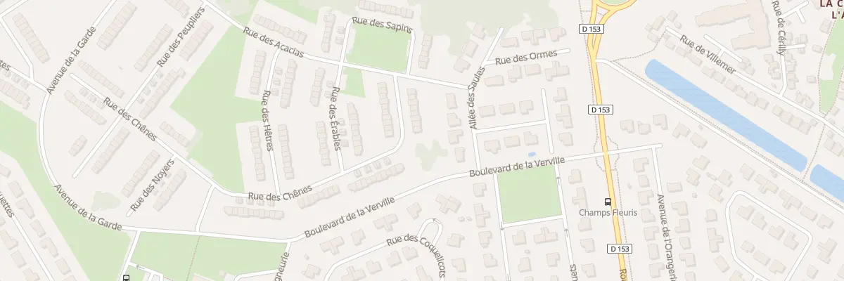 Plan du 15 Rue des Chénes à Mennecy