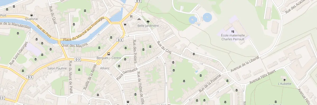 Plan du 21 Rue des Capucins à Bergues