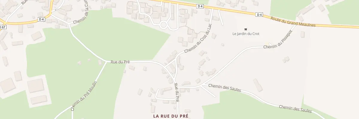 Plan du 6 Che du Crot du Lac à Vesdun
