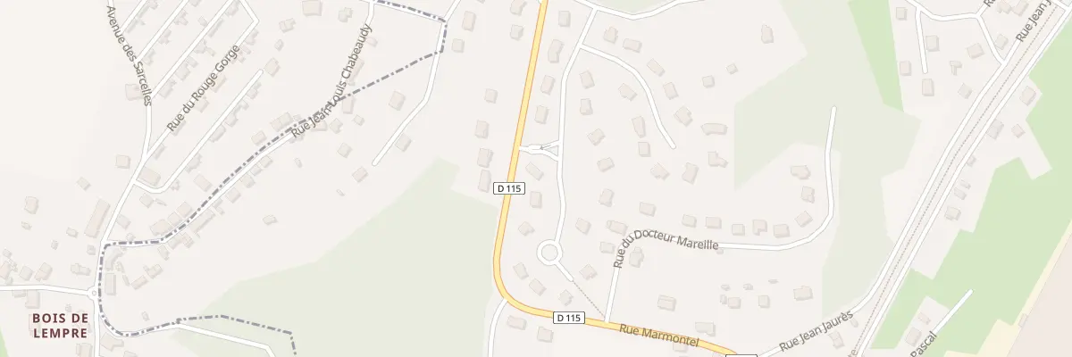 Plan du 6280 Lot les Ecureuils à Ydes