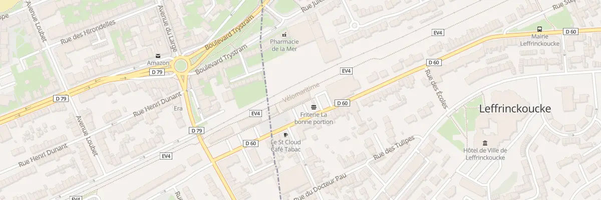 Plan du 39 Rue des Anciens Combattants à Leffrinckoucke