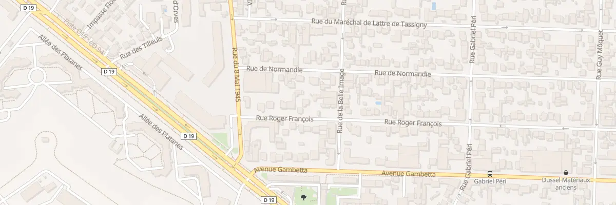 Plan du 11 Rue Roger François à Maisons-Alfort