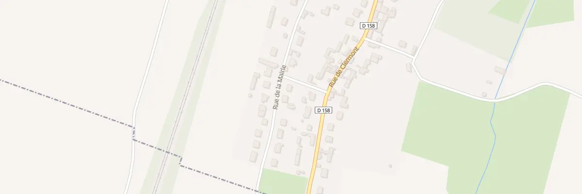 Plan du 27 Rue de la Mairie à Valescourt