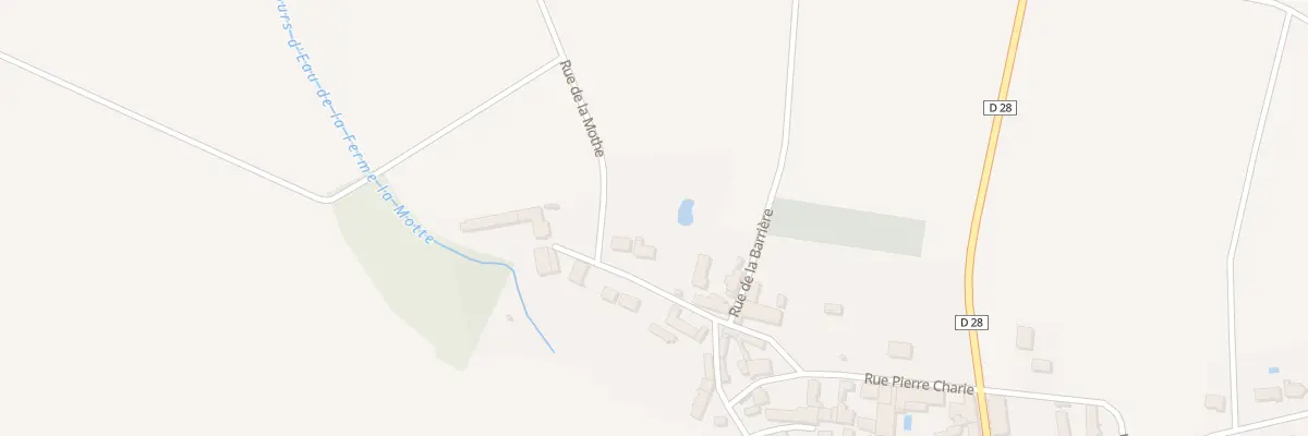 Plan du 6 Rue de la Buizarderie à Égry