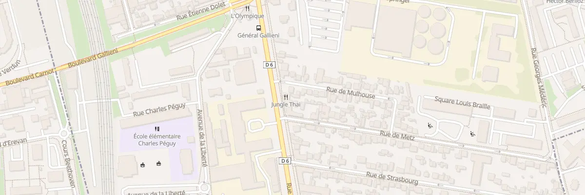 Plan du 115 Rue Jean Jaurès à Maisons-Alfort