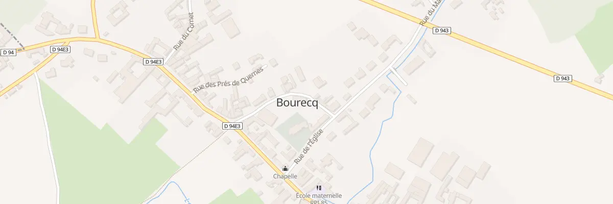 Plan du 7 Rue du Moulin à Bourecq