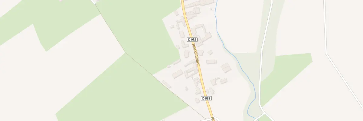 Plan du 38 Rte d’Albert à Sarton