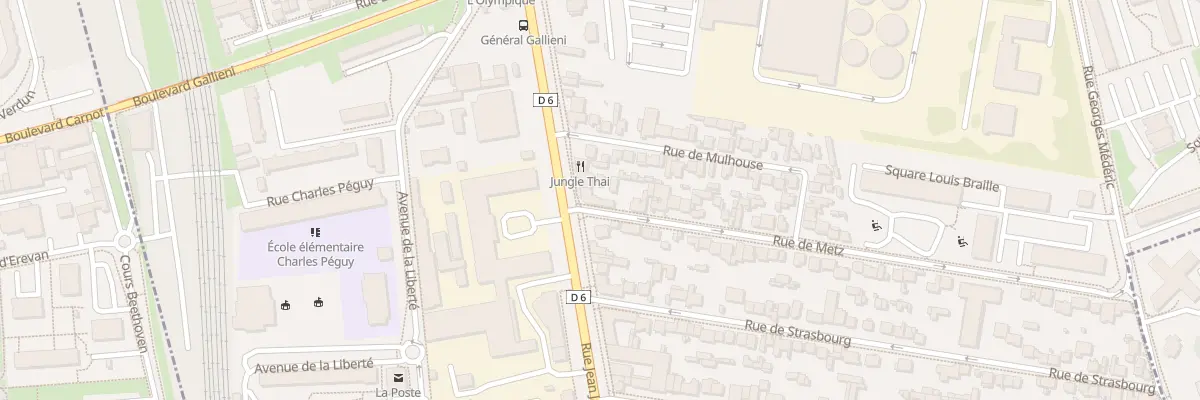 Plan du 117 Rue Jean Jaurès à Maisons-Alfort