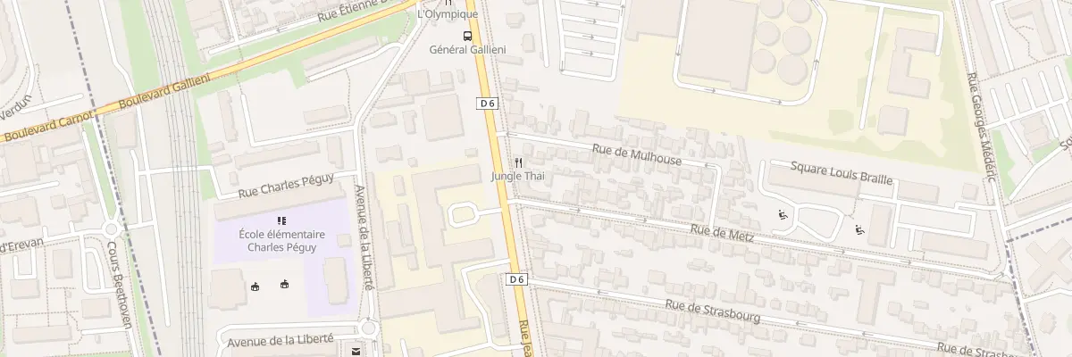 Plan du 115B Rue Jean Jaurès à Maisons-Alfort