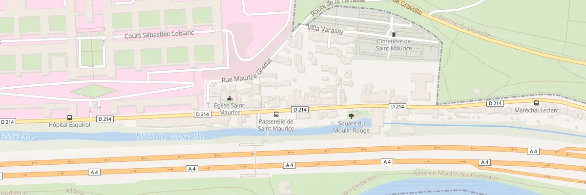 Plan du 71 Rue du Maréchal Leclerc à Saint-Maurice