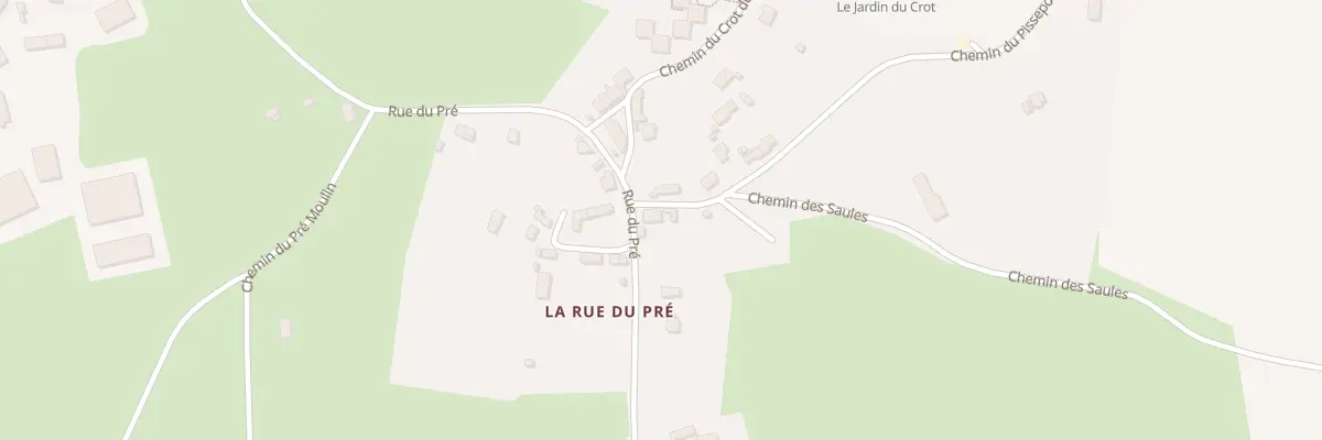 Plan du 1 Che de Jauny à Vesdun