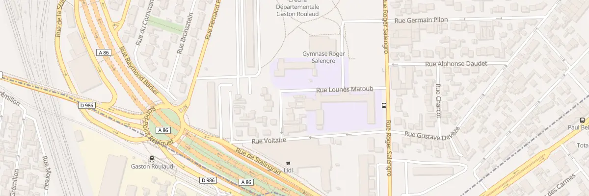 Plan du 3 Rue Montesquieu à Drancy