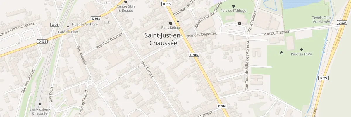 Plan du 52 Rue de Paris à Saint-Just-en-Chaussée