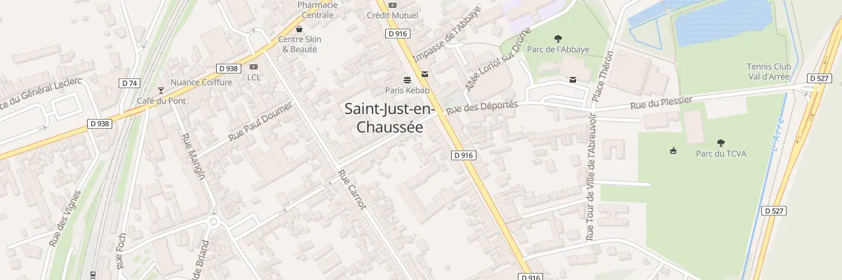 Plan du 46 Rue de Paris à Saint-Just-en-Chaussée