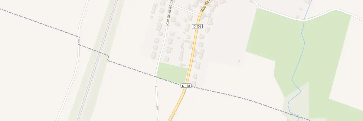 Plan du 42 Rue de Clermont à Valescourt