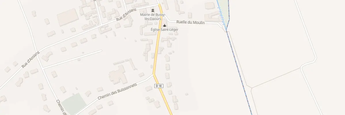 Plan du 11 Rue de l’Église à Bussy-lès-Daours