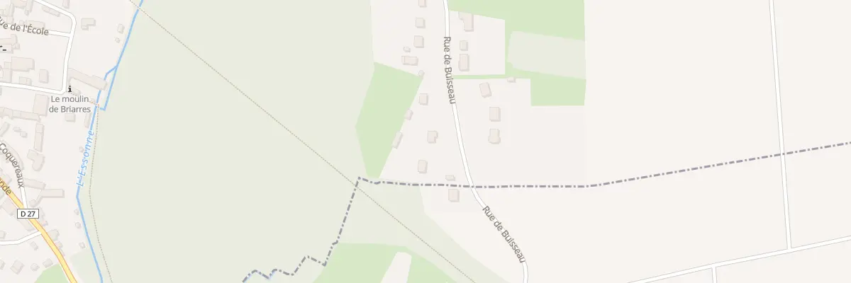 Plan du 39 Rue de Buisseau à Briarres-sur-Essonne