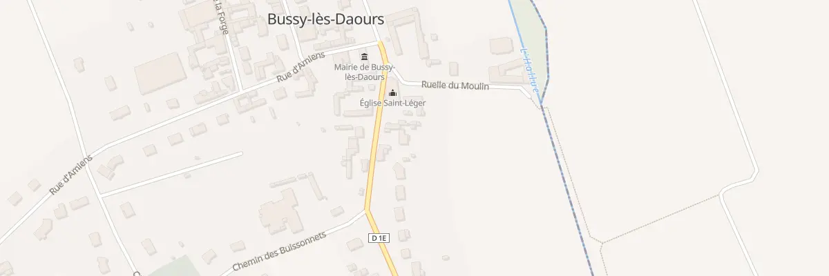 Plan du 7 Rue de l’Église à Bussy-lès-Daours