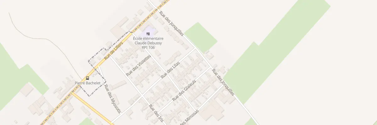 Plan du 29 Rue des Lilas à Ferfay