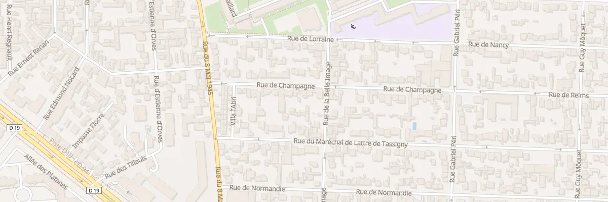 Plan du 26 Rue de Champagne à Maisons-Alfort