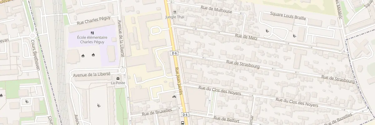 Plan du 127 Rue Jean Jaurès à Maisons-Alfort