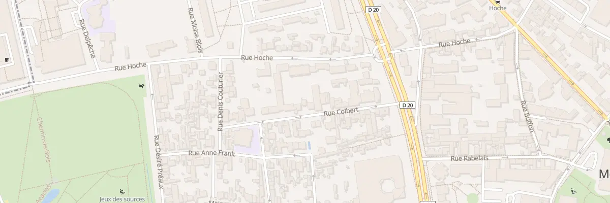 Plan du 16 Rue Colbert à Montreuil
