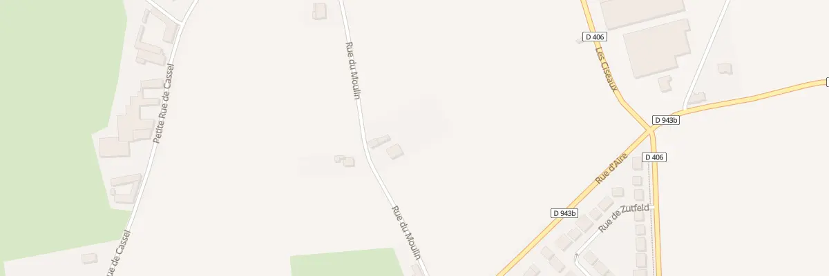Plan du 2 Rue du Moulin à Boëseghem