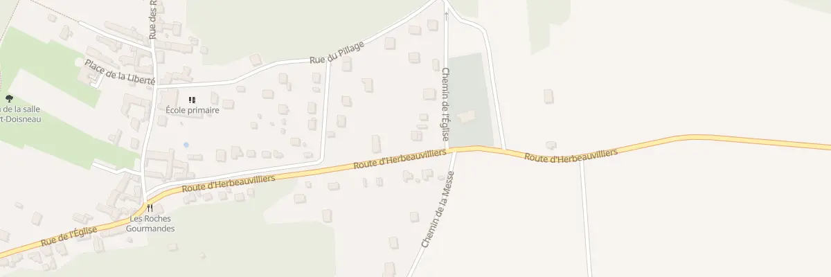 Plan du 66 Rue de l’Eglise à Buthiers