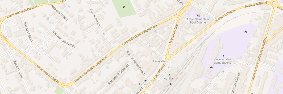 Plan du 9 Rue Jean Herault à Aurillac