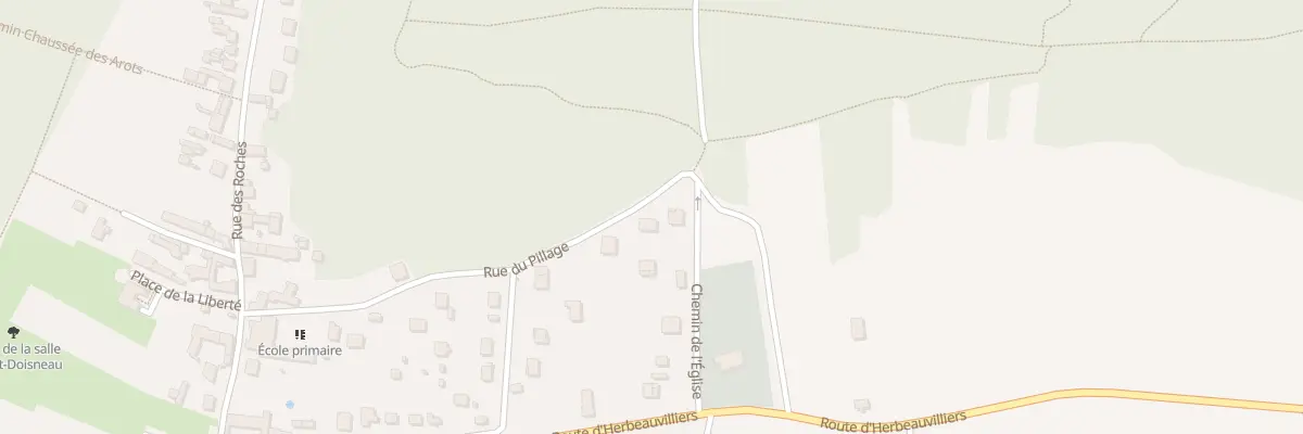 Plan du 29 Rue du Pillage à Buthiers