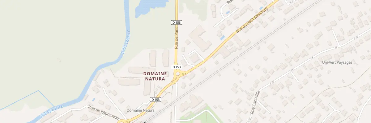 Plan du 1 Rue du Petit Mennecy à Mennecy