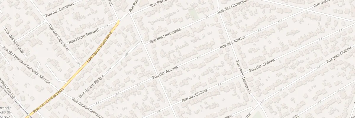 Plan du 29 Rue des Acacias à Vigneux-sur-Seine