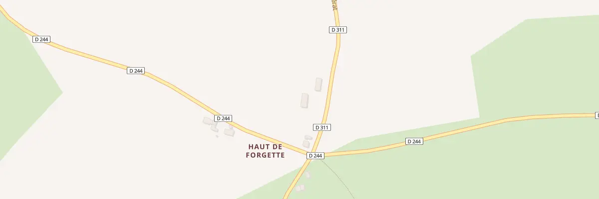 Plan du 5224 Haut de Forgette à Courçais