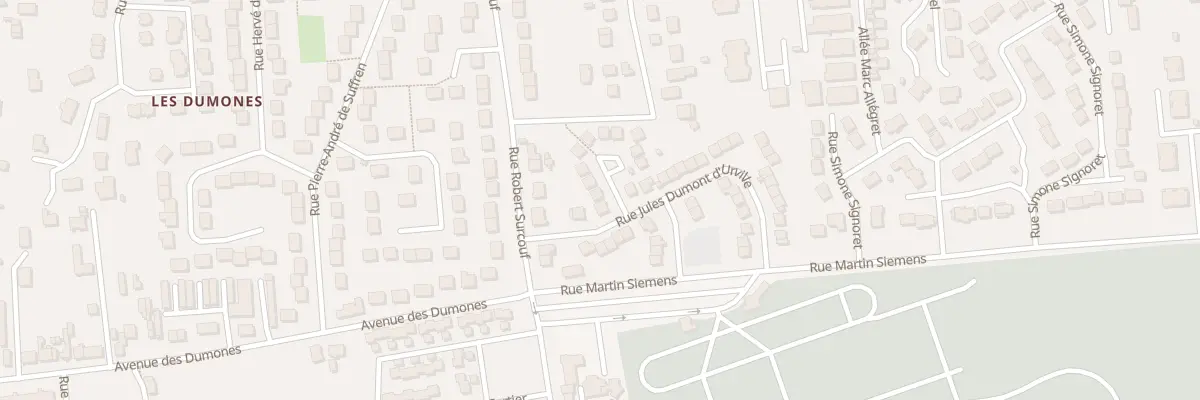 Plan du 3 All J F La Perouse à Bourges