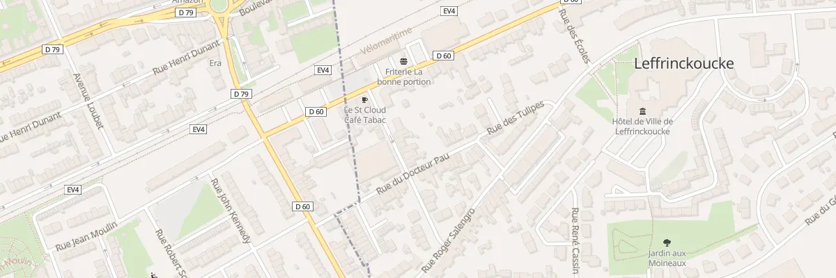 Plan du 65 Rue Marcel Reynaert à Leffrinckoucke