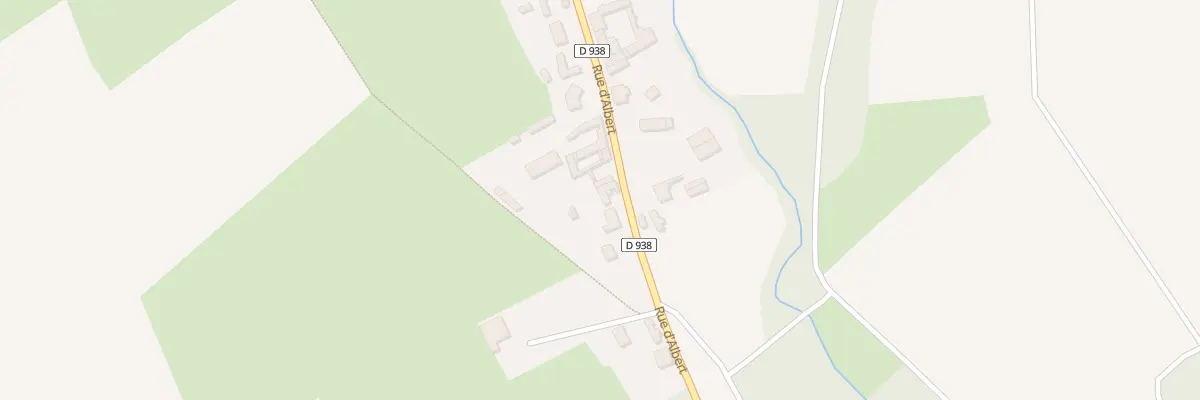 Plan du 42 Rte d’Albert à Sarton